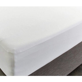 Just So Home Stretch Jersey Waterproof Mattress Protector Fully Elasticated 30cm Deep (Superking)
