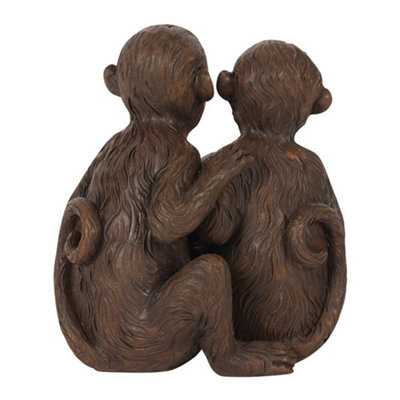 Just The Three of us Monkey Family Ornament