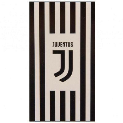 Juventus FC Stripes Towel Black/White (One Size) Price Comparisons | Compare The Build