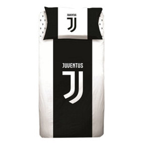 Juventus Single Duvet Cover and Pillowcase Set - European Size
