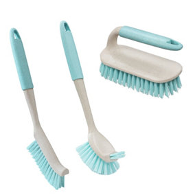 JVL Anti-Bac Dish Cleaning Essentials Kit, Blue