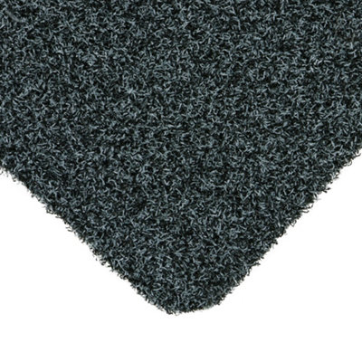 JVL Chelsea Barrier Scraper Doormat 50x75cm Grey
