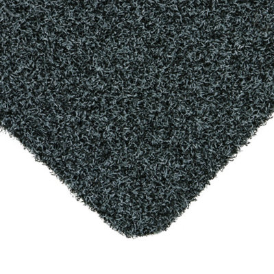 JVL Chelsea Barrier Scraper Doormat 50x75cm Grey