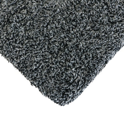 JVL Chelsea Barrier Scraper Doormat 50x75cm Grey