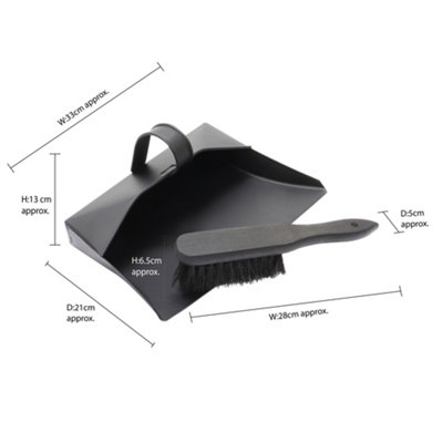 JVL Craven Fireplace Ash Carrier Set