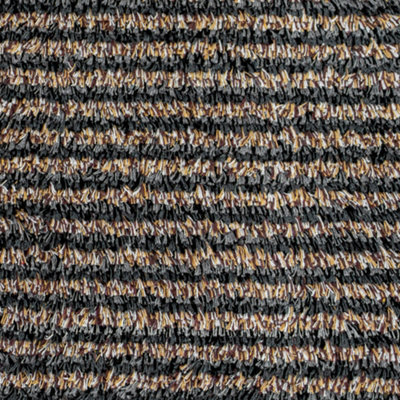 JVL Kensington Machine Washable Cotton Runner Barrier Doormat, 50x150cm, Stripe