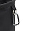 JVL Large Waterproof Peg Bag with Draw String Closure and Hanging Snap Hook