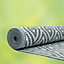 JVL Lightweight Reversible Plastic Woven Outdoor Rug, 90x150cm, Diamond