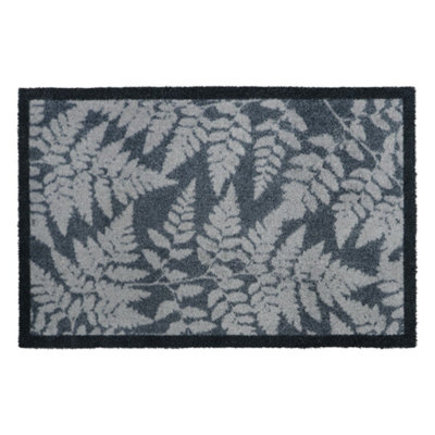 JVL Mega Door Mat 50 x 75 cm, Fern