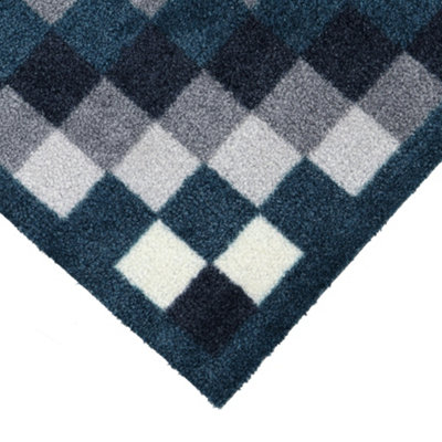 JVL Kensington Zerbino in cotone lavabile in lavatrice, 50 x 150 cm, a righe