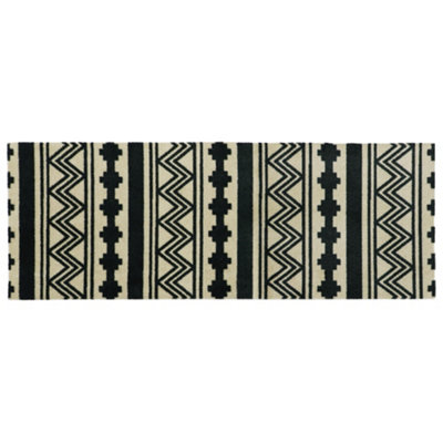 JVL Mega Runner Mat 57 x 150 cm - Aztec