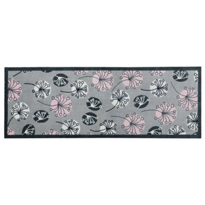 JVL Mega Runner Mat 57 x 150 cm, Dandelion Seeds