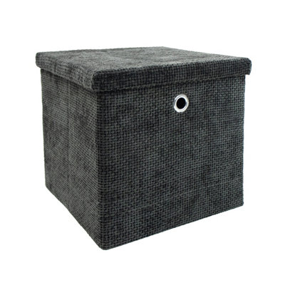 JVL Metro Foldable Storage Box with Lid