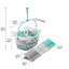 JVL Plastic Peg Basket with 72 Extra Strong Pegs