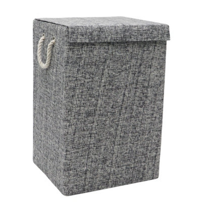 JVL Urban Rectangle Paper Laundry Basket