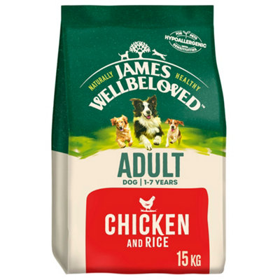 Jwb Dog Adult Chicken & Rice Dog Food 15kg Price Comparisons | Compare The Build