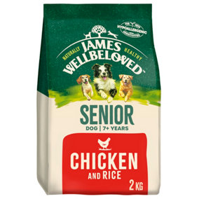Jwb Dog Senior Chicken & Rice Dog Food 2kg