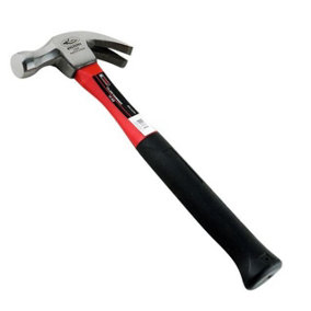 K Tool Claw Hammer 13Oz. Fiberglass Handle Heavy Duty Hand Tool
