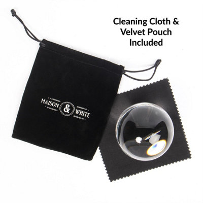 K9 Clear Crystal Ball For Photography 80mm - 3