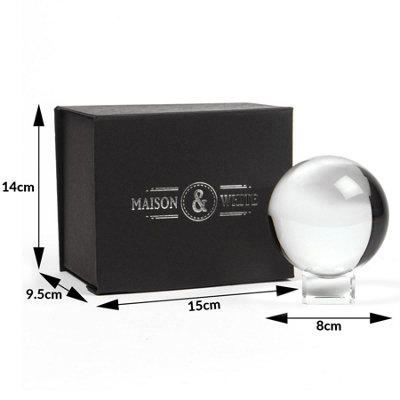 K9 Clear Crystal Ball For Photography 80mm - 4