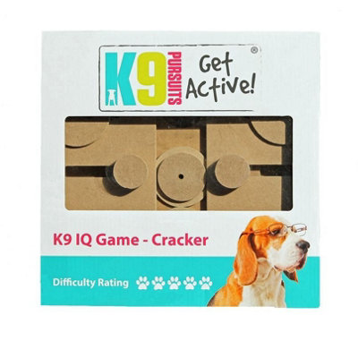 K9 IQ Game Cracker Dog Treat Toy Game Puzzle