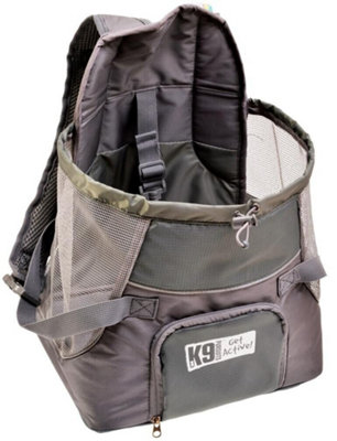 K9 Pursuits Dog Front Carrier Bag Rucksack Pet Travel Bag Front Carrier Bag Pocket Small