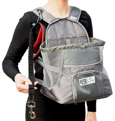K9 Pursuits Dog Front Carrier Bag Rucksack Pet Travel Bag Front Carrier ...
