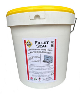 KA Grey Fillet Seal 25kg Bucket for Use with Tanking Slurry Floor Wall Joint