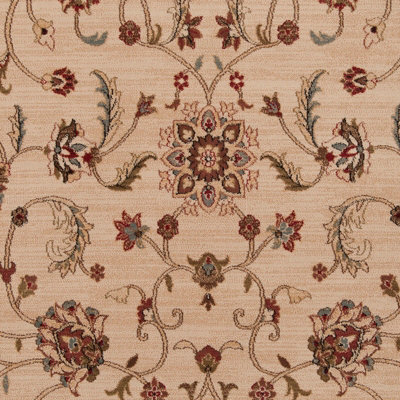 KABANI Scandi Traditional Boho Khaki Area Rug 160 x 230 cm