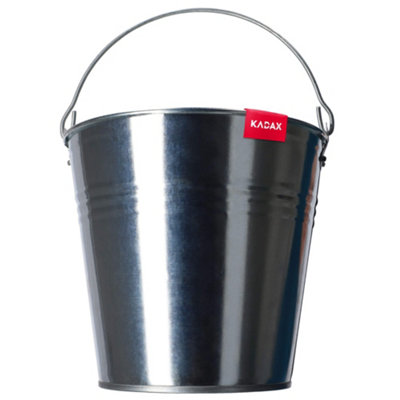 KADAX Bucket, Heavy Duty Zinc Bucket with Ergonomic Handle, Ash Bucket ...