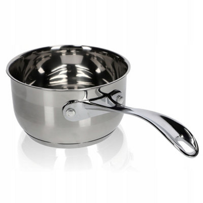 KADAX Casserole Pot with Handle, Cooking Pot Made of Robust Steel, Milk ...