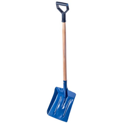KADAX Coal Scoop Steel Long Handle Wooden Shovel D Handle Spade for ...