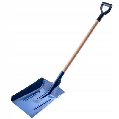 KADAX Coal Scoop Steel Long Handle Wooden Shovel D Handle Spade for ...