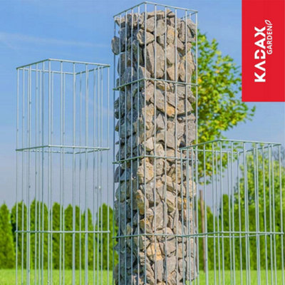 KADAX Column made of steel, mesh columns, steel mesh columns, original ...