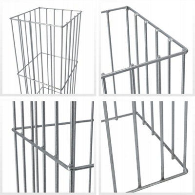 KADAX Column made of steel, mesh columns, steel mesh columns, original ...