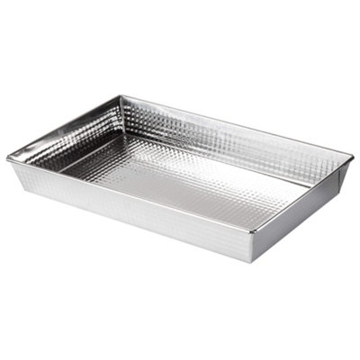 KADAX Galvanised Steel Non-Stick Rectangular Cake Pan Cheesecake ...