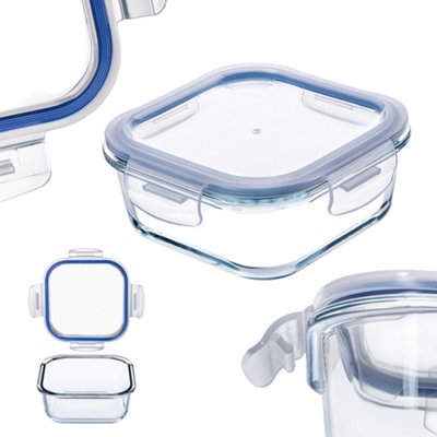 KADAX Glass Storage Jars, Dishwasher Safe Storage Containers with Lid ...