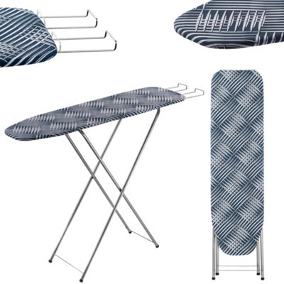 KADAX Ironing Board with Compartment, Steam Ironing Board with ...