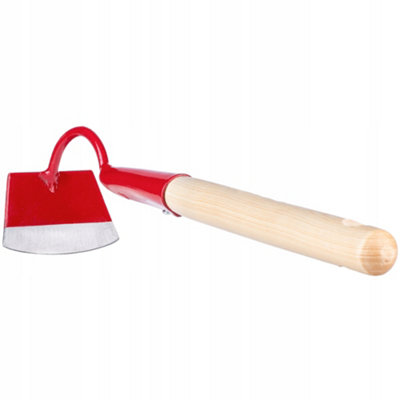 KADAX Metal Head Hoe Garden Hoe with Wooden Handle, Weed Removal Hoe ...