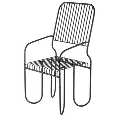 KADAX Modern Garden Bench, Bench Made of Powder-Coated Steel, Bench in ...