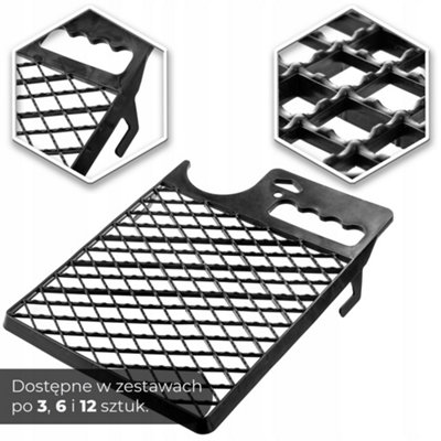 KADAX Paint Grid 30.5 x 23 cm, Reusable Scraper Grid for Paint Bucket ...