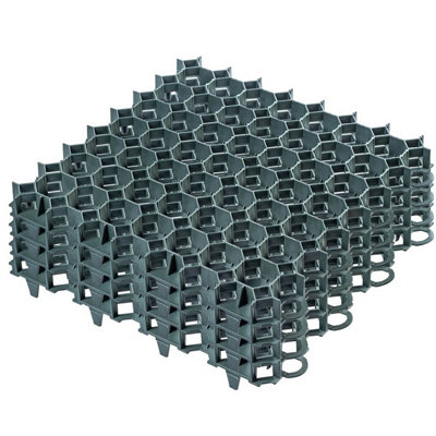 KADAX Plastic Lawn Grids 50 x 50 cm Interlocking Slope Protection ...