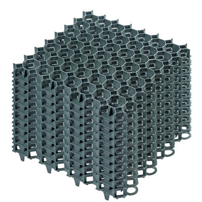 KADAX Plastic Lawn Grids 50 x 50 cm Interlocking Slope Protection ...