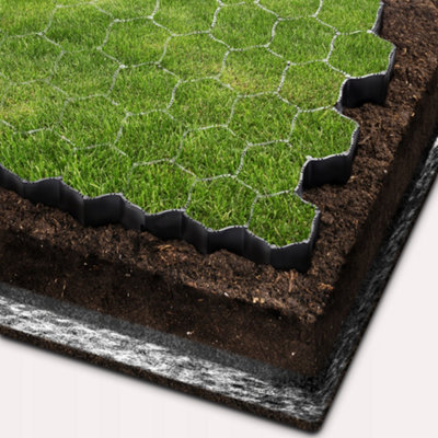 KADAX Plastic Paddock Plates, 60 x 40 cm 2 Colours Load Capacity up to ...