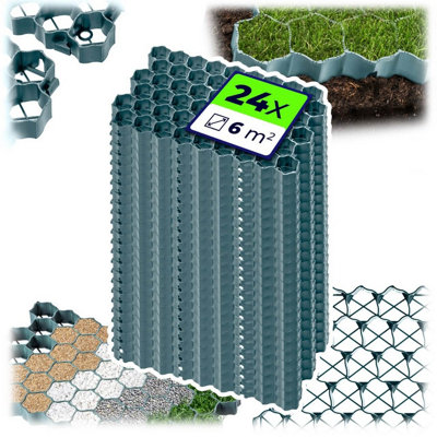 KADAX Plastic Paddock Plates, 60 x 40 cm 2 Colours Load Capacity up to ...
