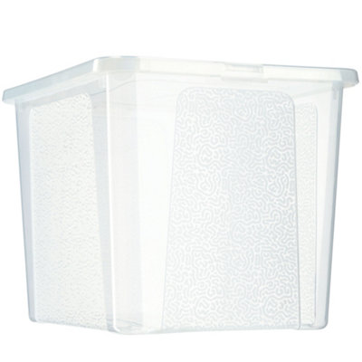 KADAX Rectangular Storage Box with Lid, Storage Container, Stacking ...