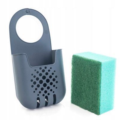 KADAX Sponge Holder Dish Drainer Sponge Hanging Basket for Storing ...