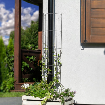 KADAX Steel trellis, trellis, climbing aid, column, climbing plants ...