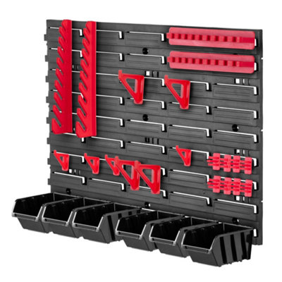 KADAX Workshop Shelf, 58 x 39 cm Tool Wall Shelf Made of Robust Plastic ...