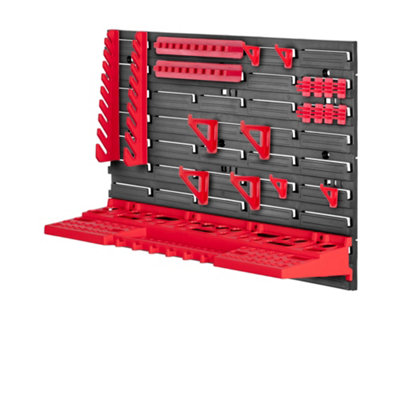 KADAX Workshop Shelf, 58 x 39 cm Tool Wall Shelf Made of Robust Plastic ...